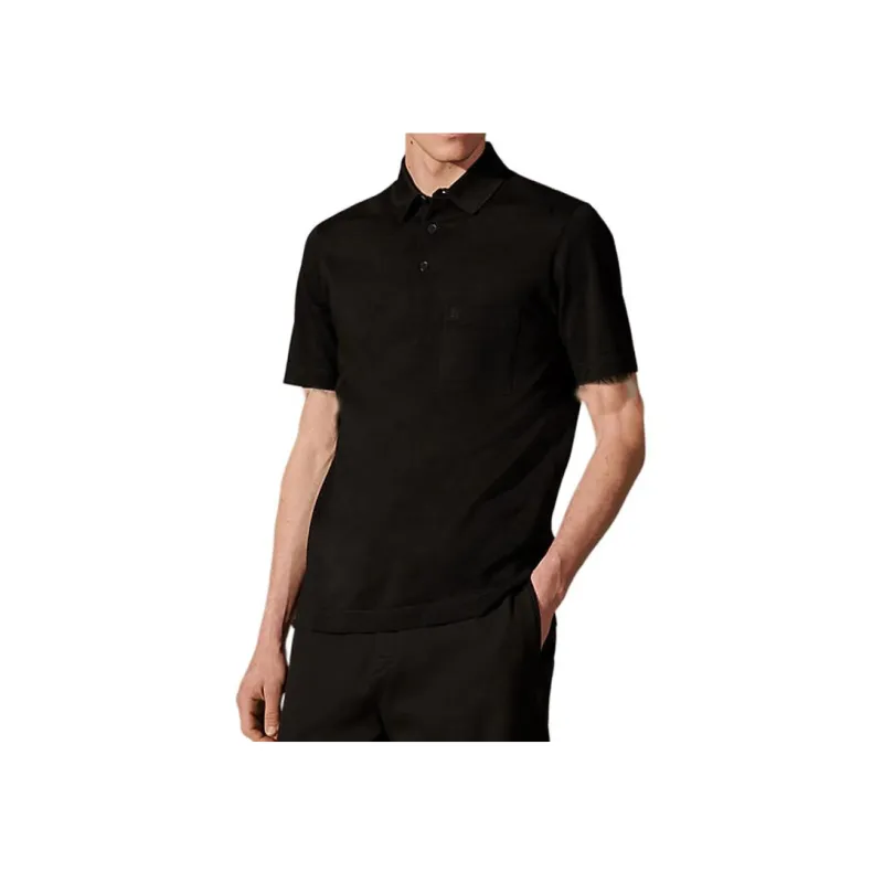 HERMES SS23 Polo Shirt Men's Black-2