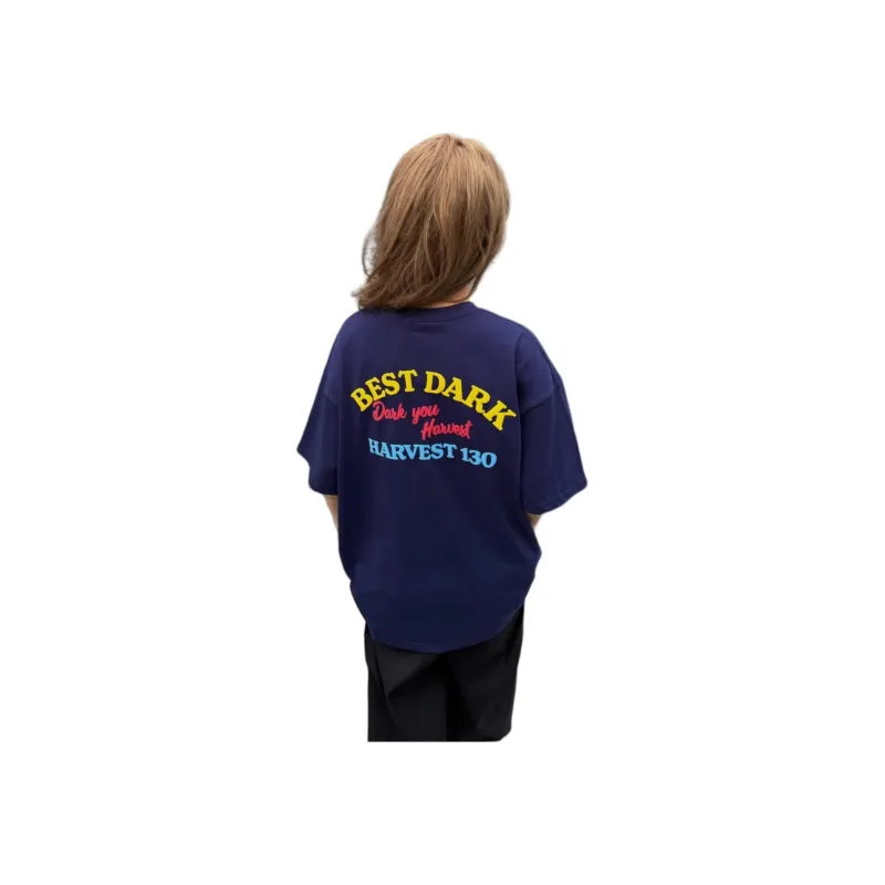 KVIV T Shirts Unisex Navy Blue -0