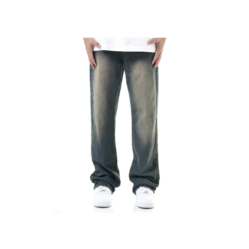 FEAROM Jeans Unisex Vintage Blue-2