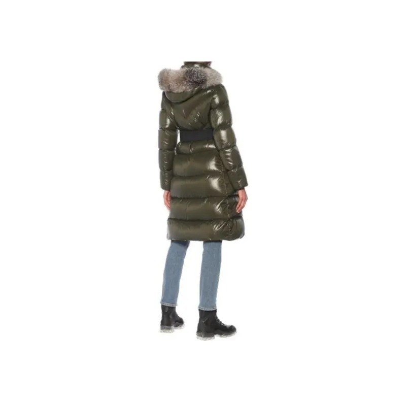 Moncler Down Jacket Women's Army Green-2