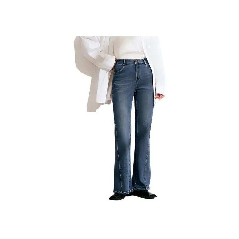 Fragment x ROZE Jeans Women's Blue-2