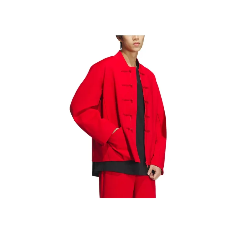 Adidas x YANGGUIDONG Jackets Coats Unisex Light Scarlet-4