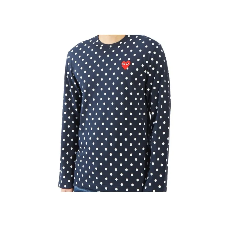 Comme Des Garcons Play Polka Dot L/S T shirt-3