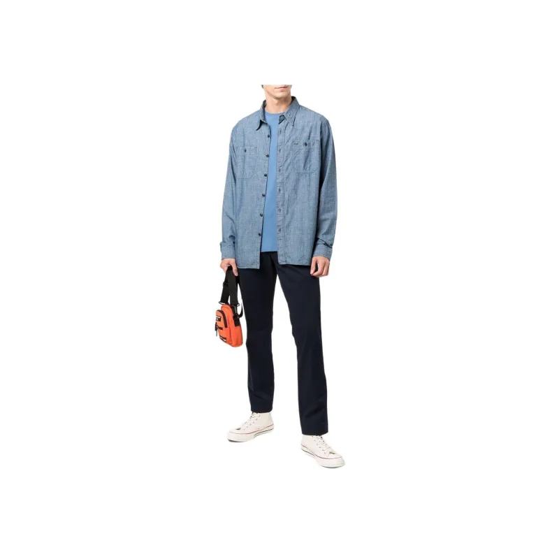 Ralph Lauren Rrl Button down Denim Shirt-1