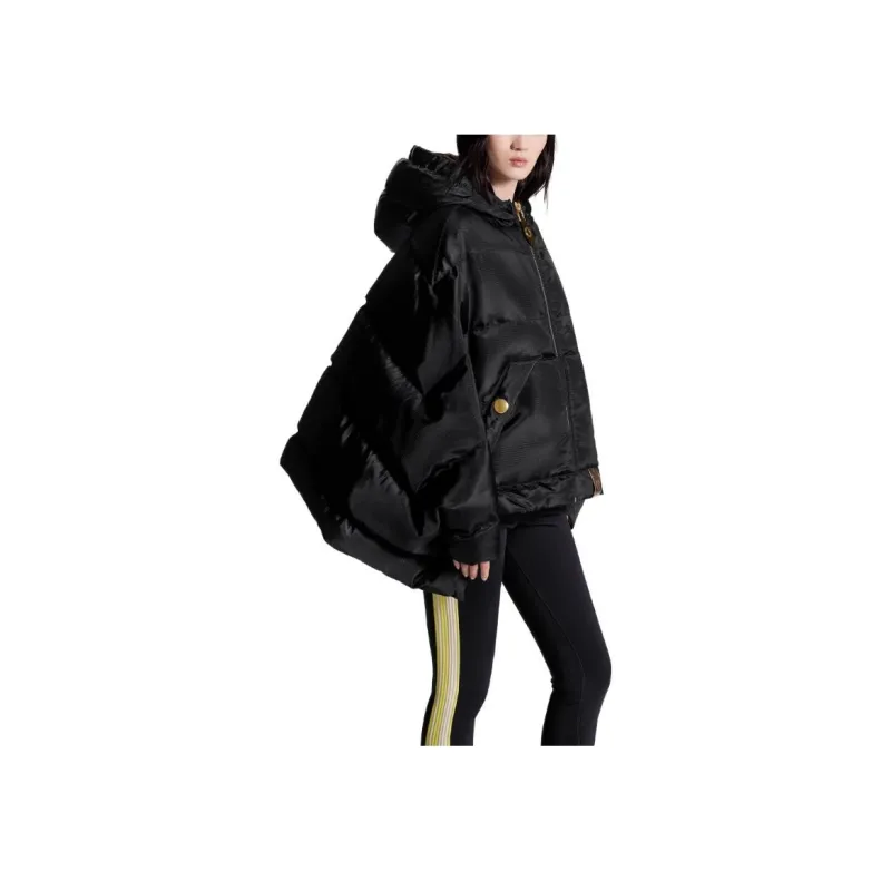 LOUIS VUITTON Monogram Accent Pillow Puffer Cape-2