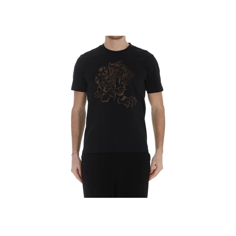 KENZO T Shirts Men Black-2