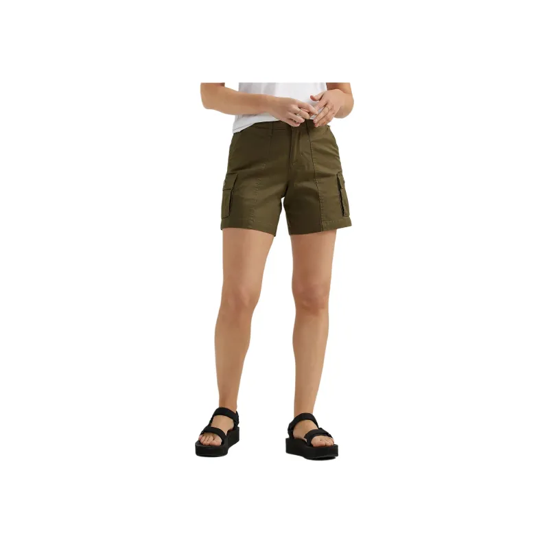Lee Cargo Shorts Women's Olive Green-0