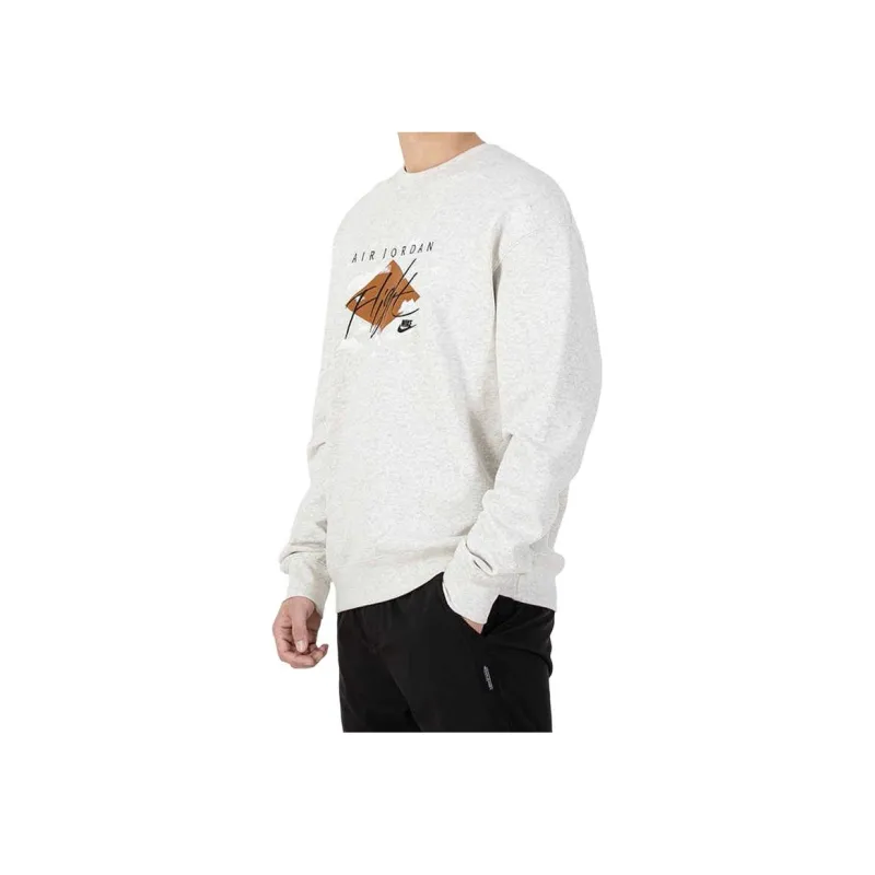 Jordan Sweatshirts Men White-3