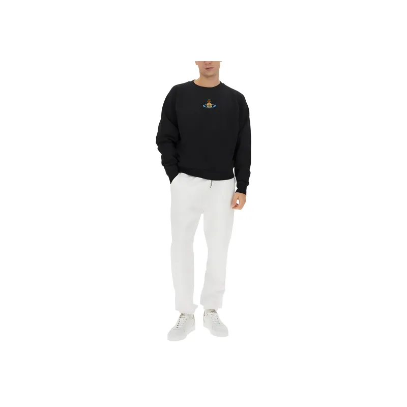 Vivienne Westwood Orb Embroidered Drawstring Track Pants-3