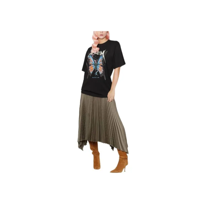 MSGM T Shirts Women's Black-3