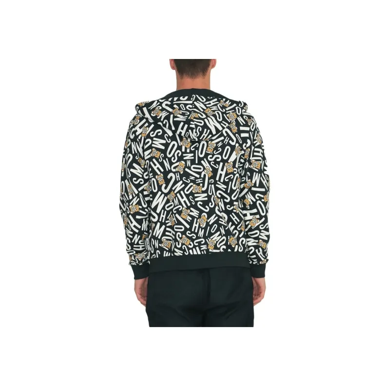 MOSCHINO Teddy Full Print Hoodie-6