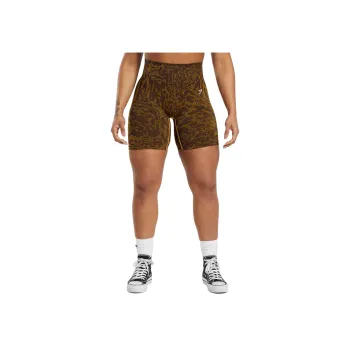 GYMSHARK SAFARI Sports Shorts Women's Burnt Yellow