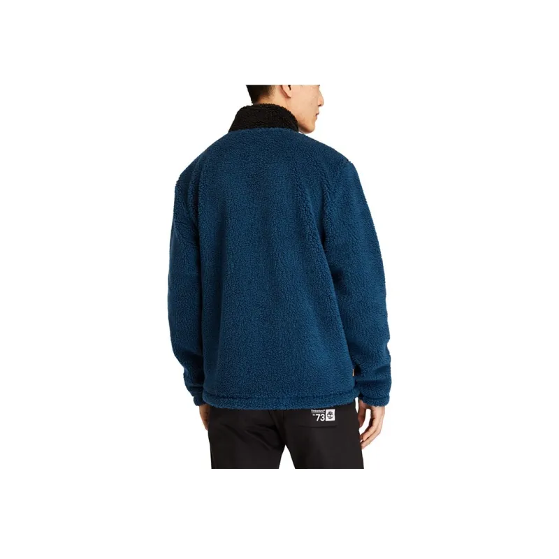 Timberland Velvet Jackets Men Medium Blue-5