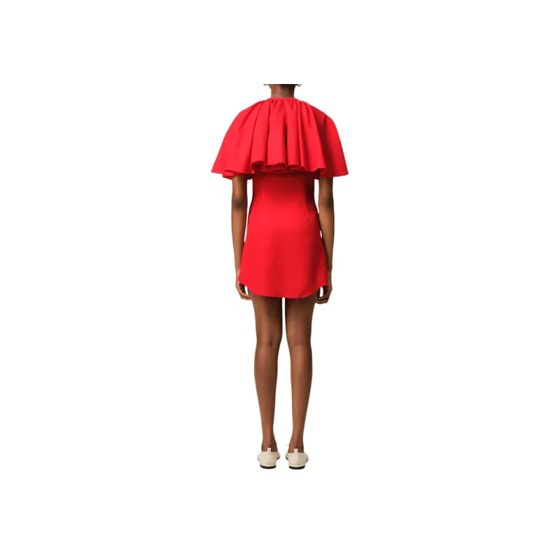 Ami Paris Ruffled Mini Dress-2