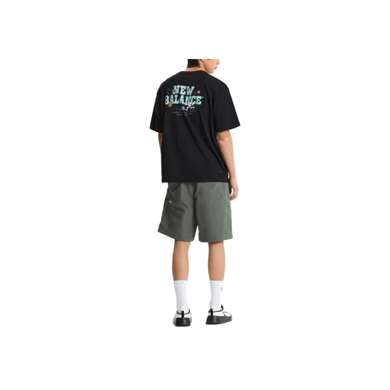 New Balance SEMI OVER FITUNI NB BOY T Shirt Men's 19 Black-0