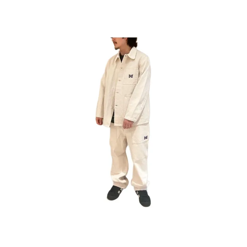 Beauty&youth United Arrows X Needles BEAUTY&YOUTH UNITED ARROWS Collaboration Jackets Unisex Ecru-2