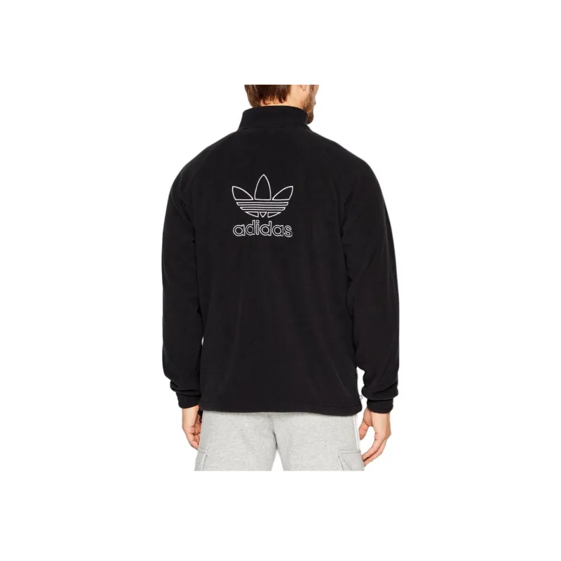 Adidas Originals Adicolor Classics Trefoil Teddy Fleece Jacket-5