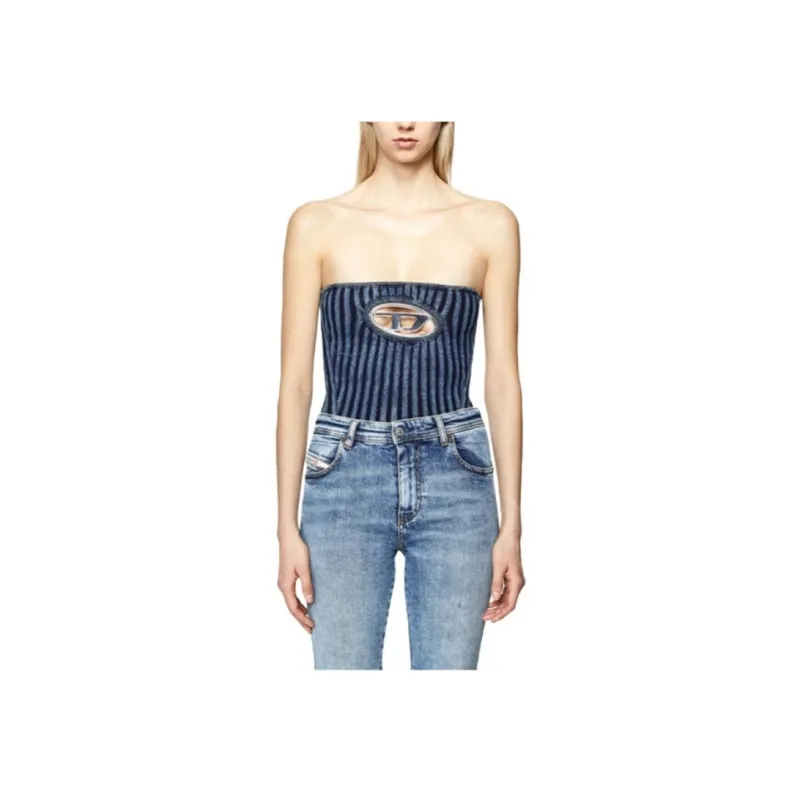 DIESEL M Clarksville Logo plaque Bandeau Top-1