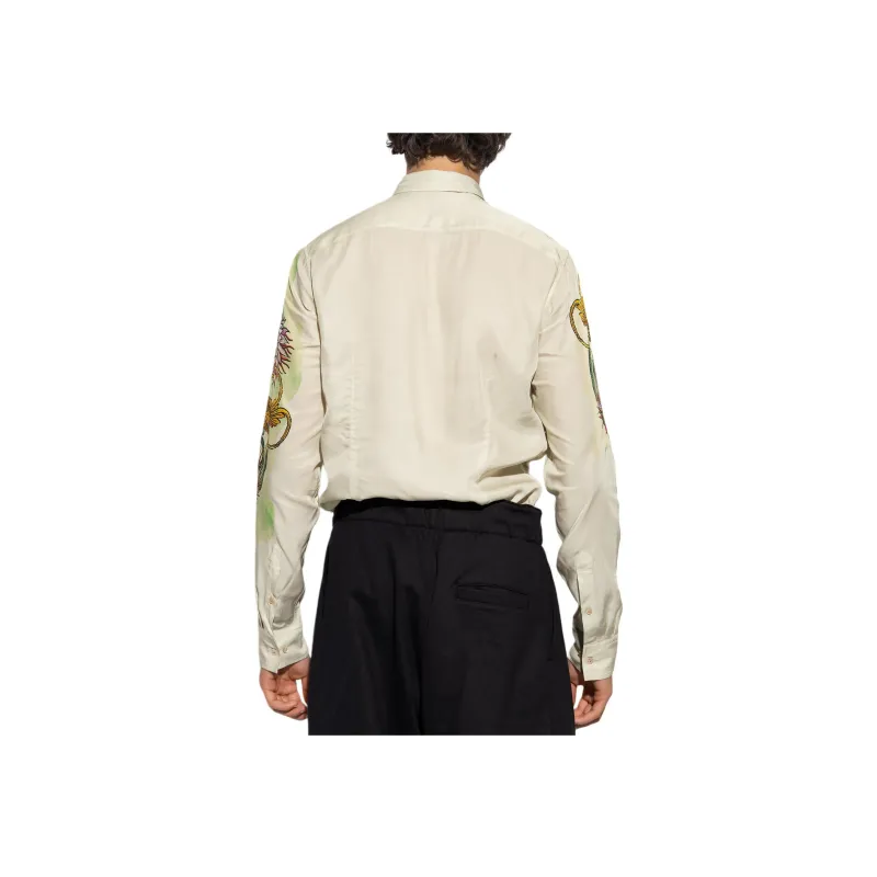 DRIES VAN NOTEN Graphic Printed Shirt-2