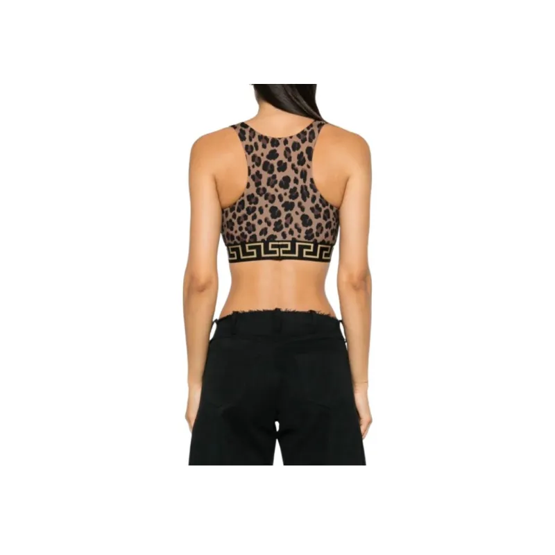 VERSACE Greca pattern Sport Bra-1