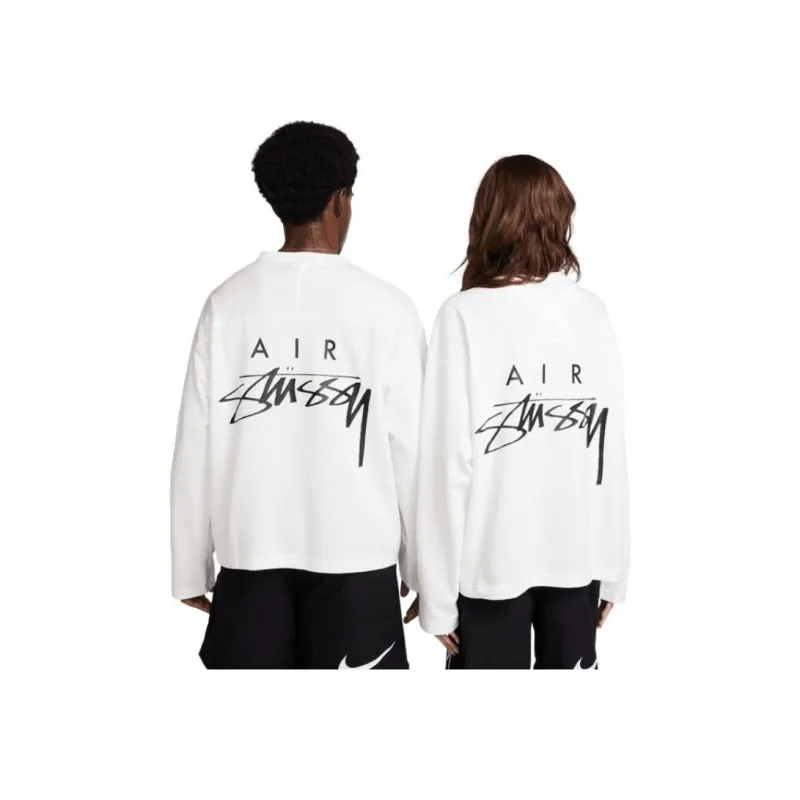 スウェット・トレーナー Stussy x Nike Dri-FIT Mesh Jersey Sail Stussy X Nike Dri-FIT Mesh Jersey Asia Sizing Sail - POIZON