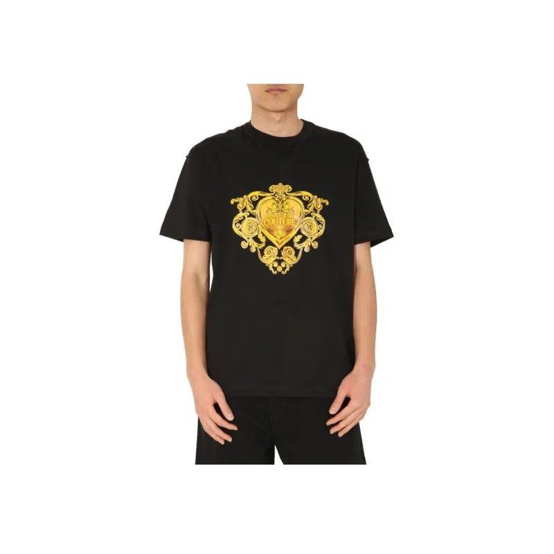 VERSACE JEANS COUTURE T Shirt Men's Black-2
