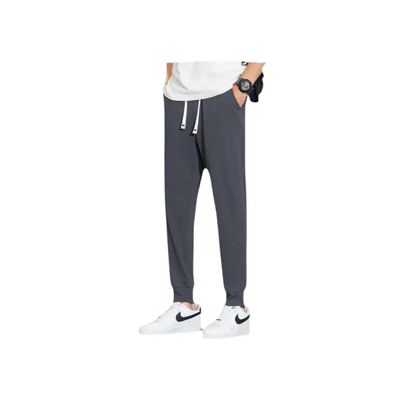 Tonlion Casual Pants Unisex Dark Gray-0