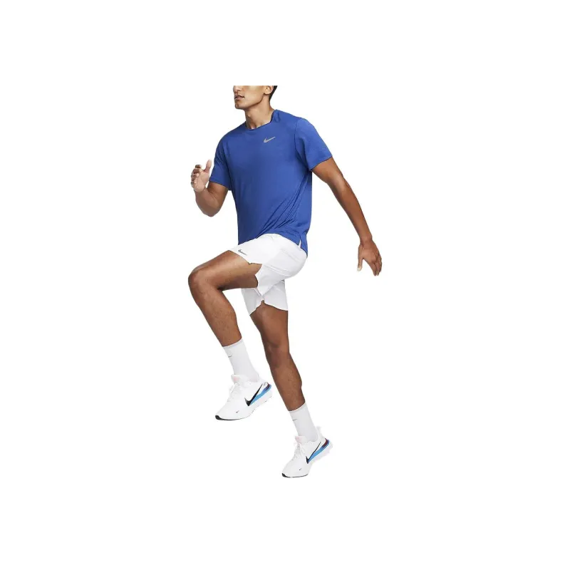 Nike Miler Men's Dri FIT Uv Short Sleeve Running Top-2