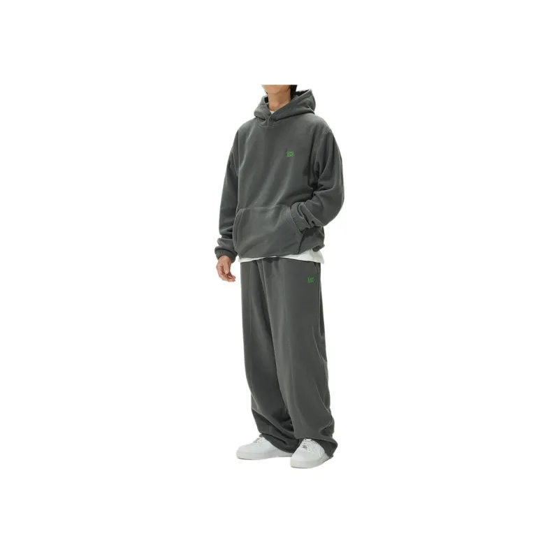 Lee Casual Pants Unisex Charcoal Gray-2