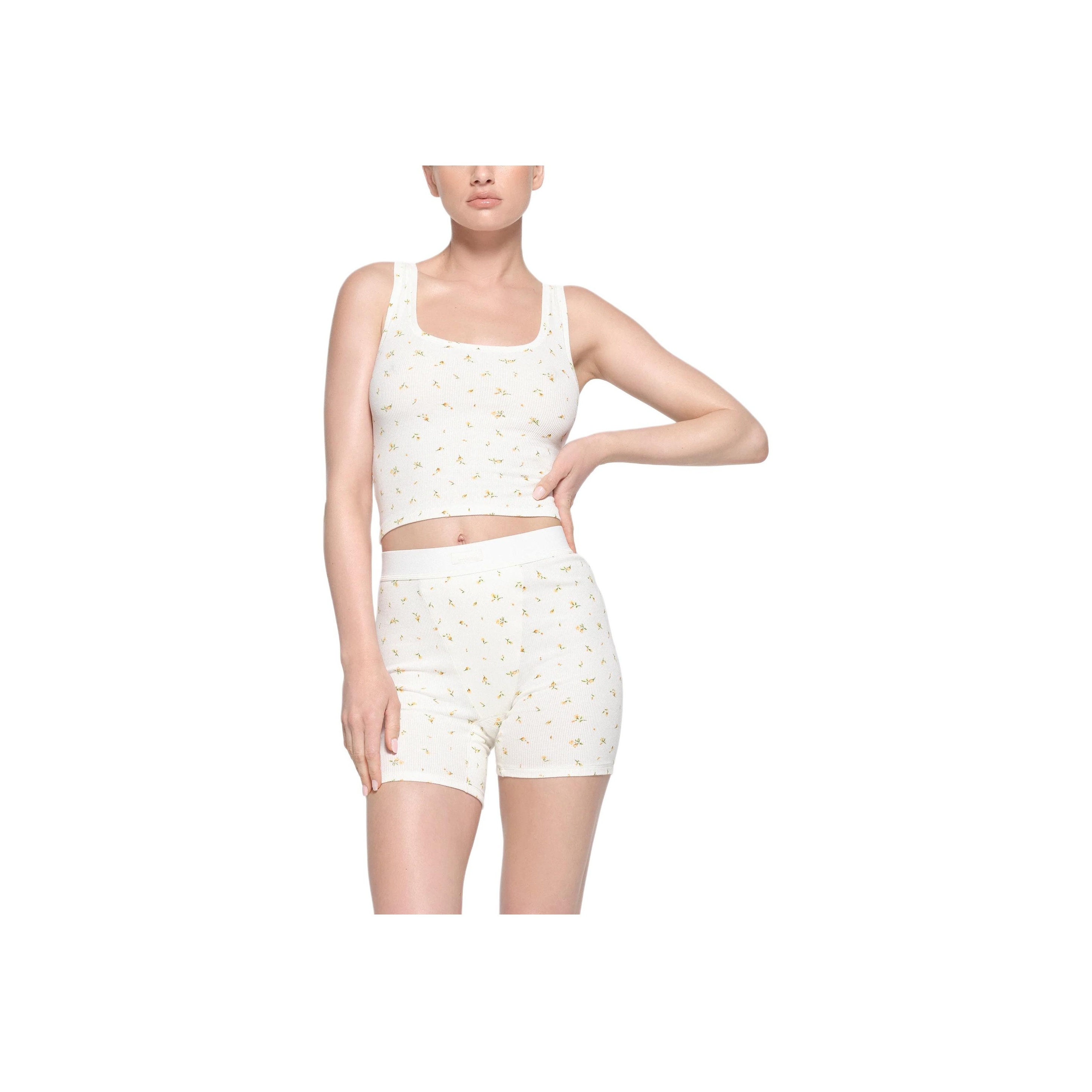 Skims Tank Tops Women's MARIGOLD ROSEBUD PRINT/Wan Shu Ju