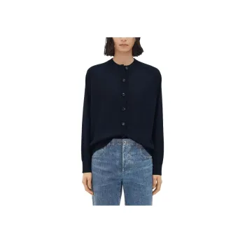 Bottega Veneta Buttoned Long Sleeved Cardigan