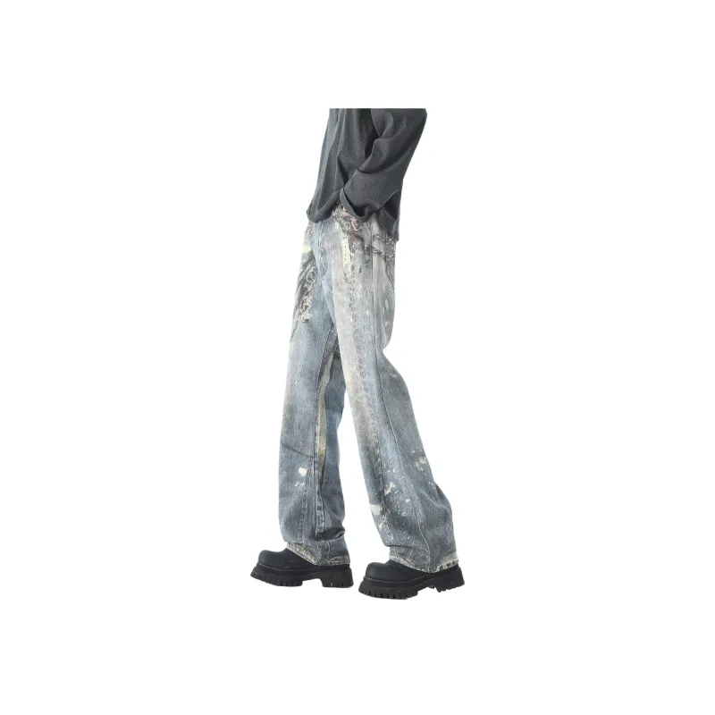 ZWWWZ Jeans Unisex Blue-1