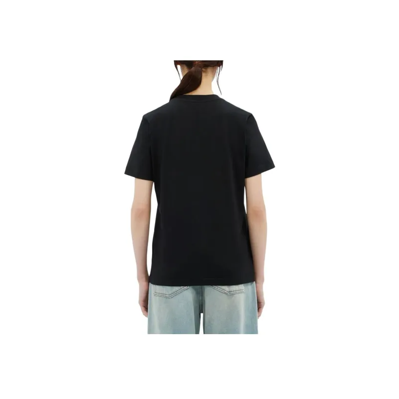 MSGM Logo print T shirt-1