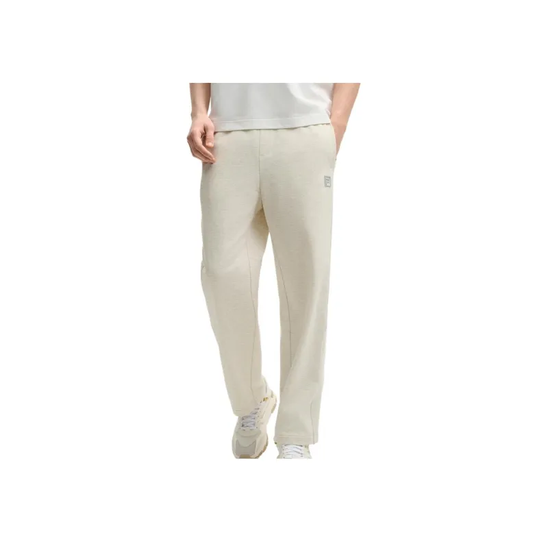 FILA MILANO Collection Casual Pants Men's Khaki Gray LK-2