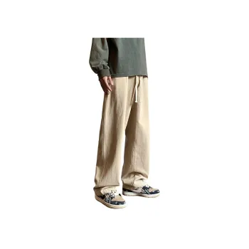 Fakeyoung Casual Pants Unisex Ecru