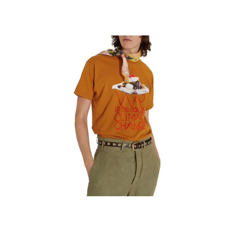 Vivienne Westwood Orb print T shirt-2