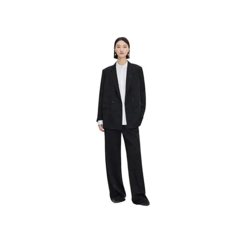 NAWEI 블랙 여성 비즈니스 정장