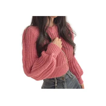 Ya Sheep People Knitwear Women's Pink