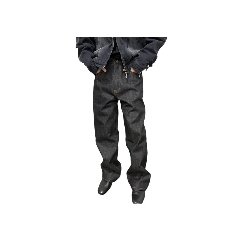 WANNA LAB SS25 Jeans Unisex Original Black-3