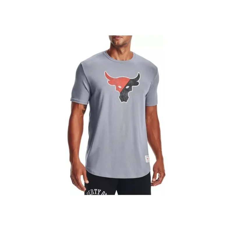 Under Armour Project T Shirts Men Gray-2