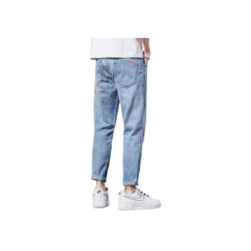 DEBRAND Jeans Men Light Blue-1