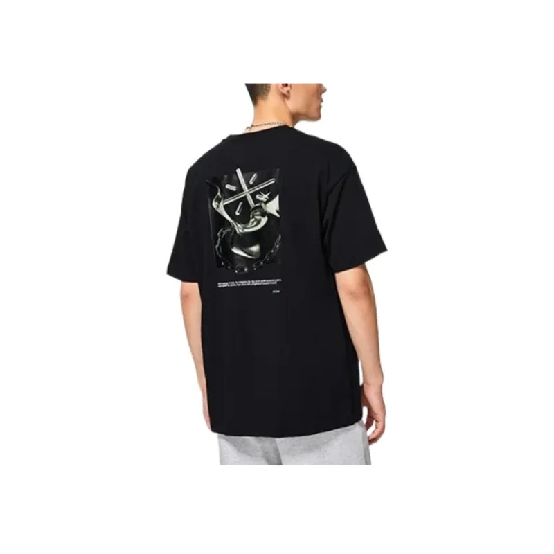 LiNing Wade Essence T Shirt Unisex Black-3