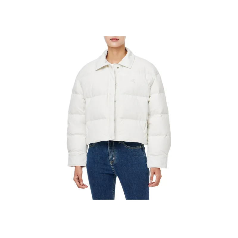CALVIN KLEIN Down Jacket Women's White-4