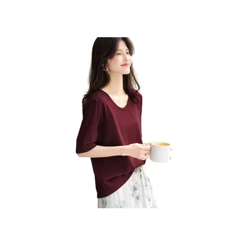 XWI 레드 여성 티셔츠