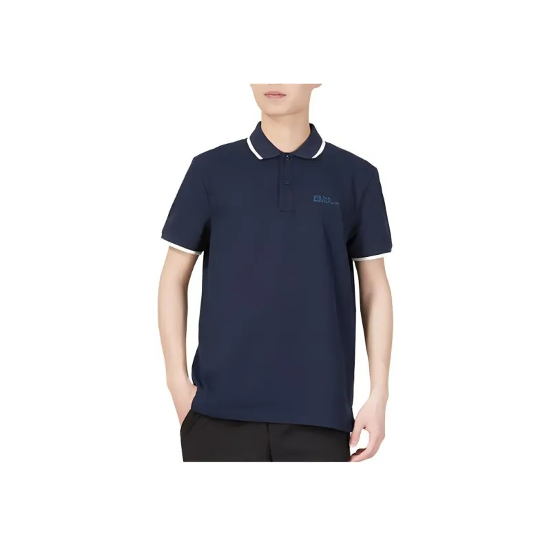 Jack Wolfskin Polo Shirt Men's Royal Blue-2