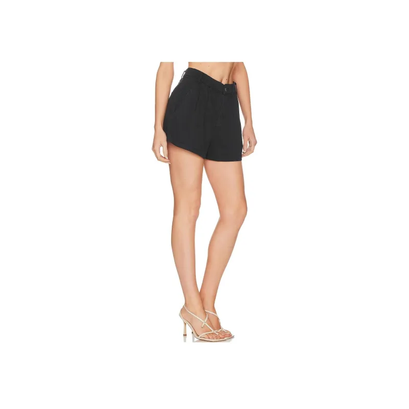 FREE PEOPLE Casual Shorts Women's Black-3