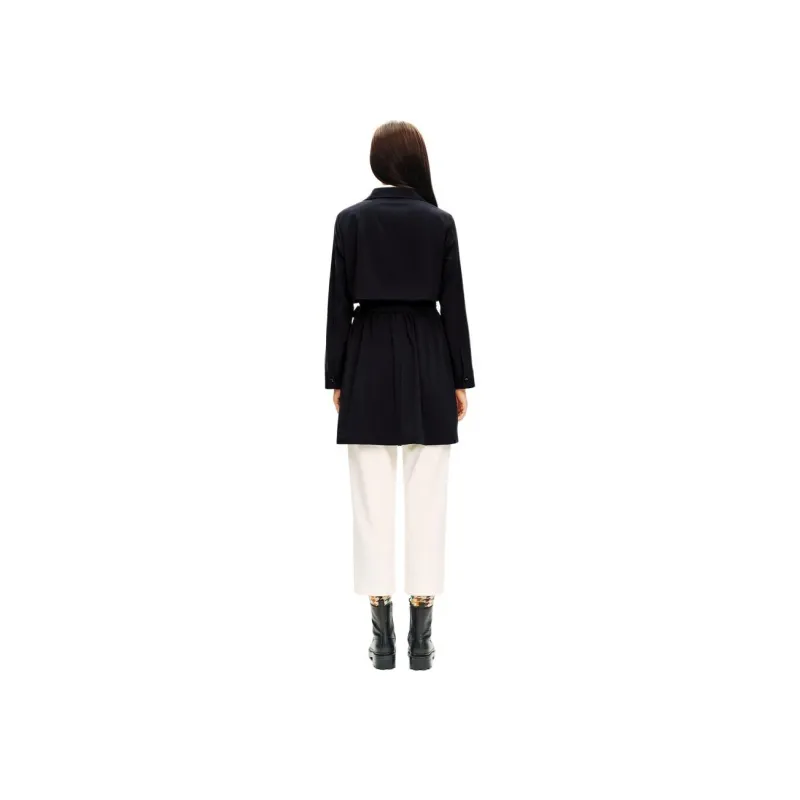 PSALTER Trench Coat Women's Navy Blue-2
