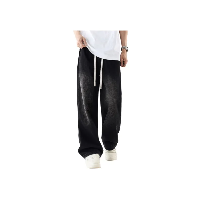 MIANDEMEIXUE Jeans Unisex-11