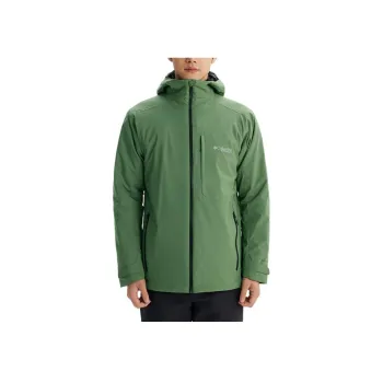 Columbia TITANIUM Hiking Water-Resistant Windproof Wear-Resistant Windbreaker Jacket Men's Green