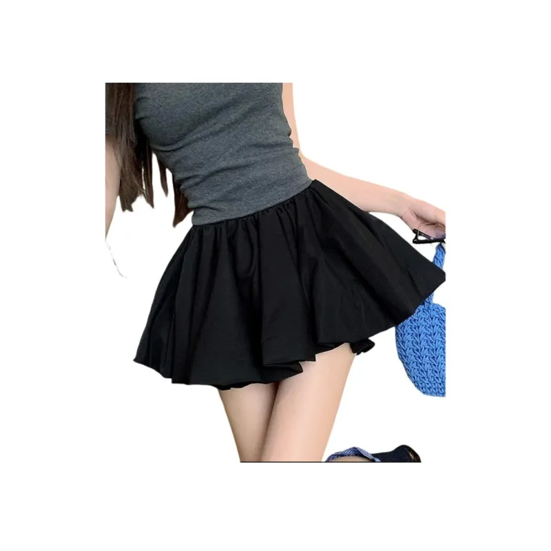 Ya Sheep People Casual Short Skirts Women's-4